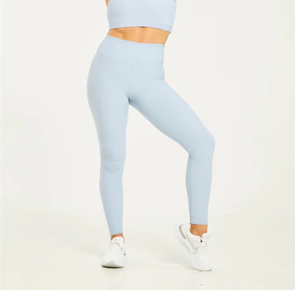 Booty By Brabants croco full length leggings FROST